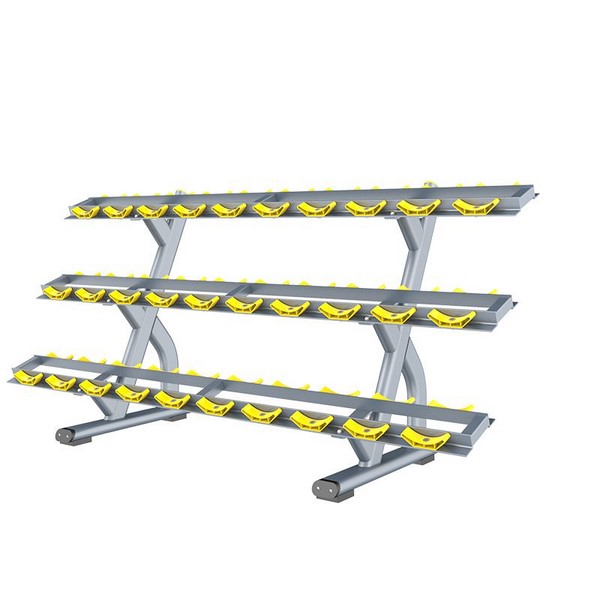 FH72 3 Tier Dumbbell Rack