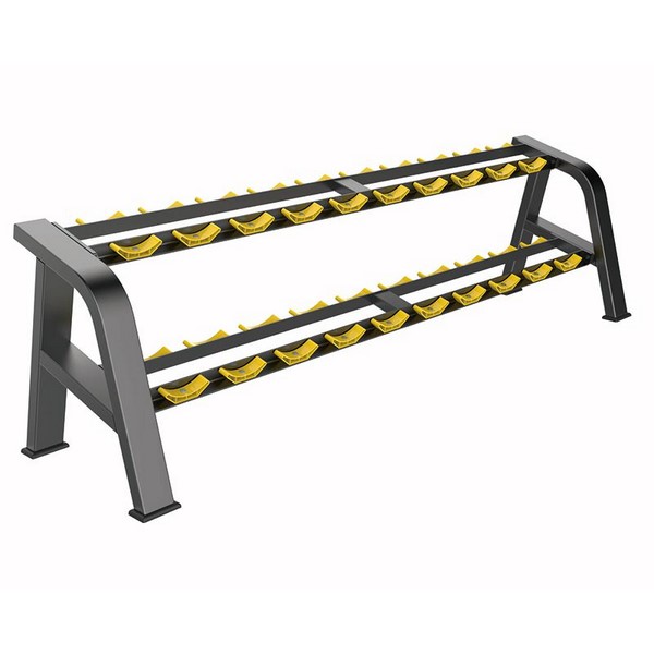 F49 2 Tier Dumbbell Rack