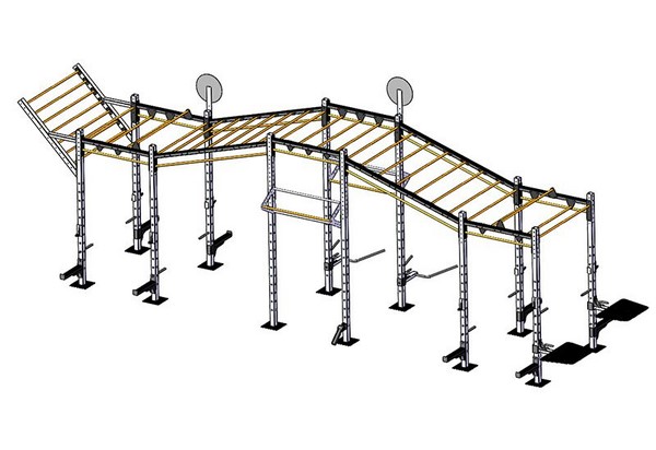 C16 Monkey Bar Rig