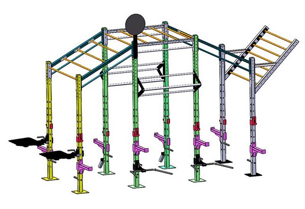 C25 Monkey Bar Rig