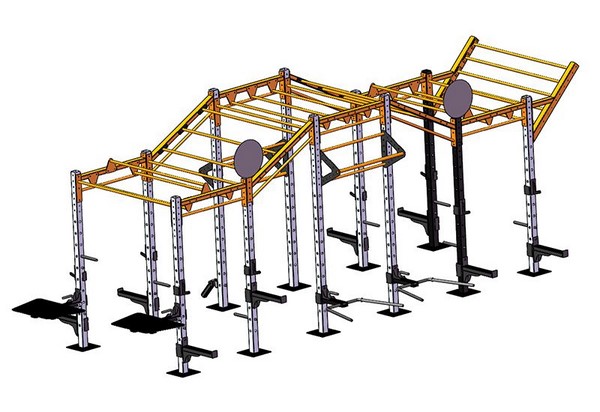 C40 Monkey Bar Rig