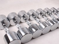 WG058 Electroplated Small Dumbbell