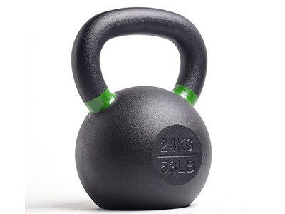 WG064 Cast Iron Powder Coated Kettlebell