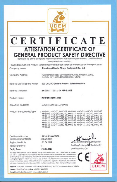 Certificates